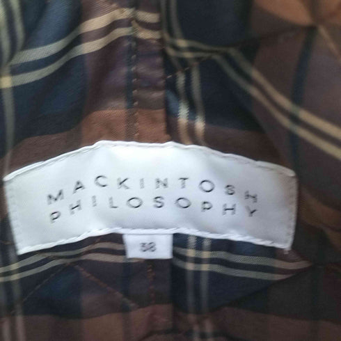 マッキントッシュフィロソフィー MACKINTOSH PHILOSOPHY リバーシブル キルティングダウンジャケット レディース 38