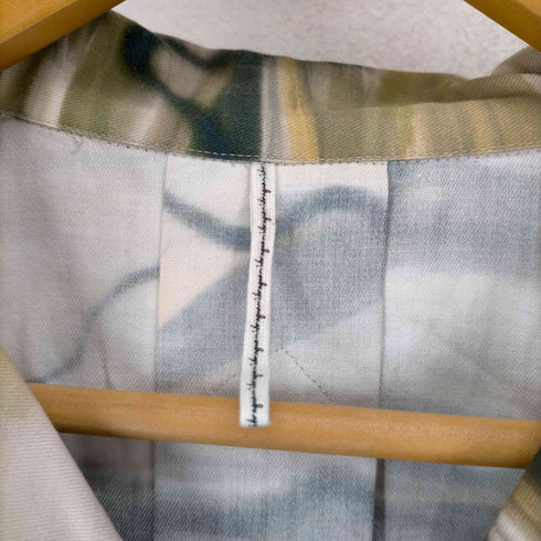 エムズ ブラック m's braque 23SS LONG SLEEVE ALOHA SHIRT メンズ US:40