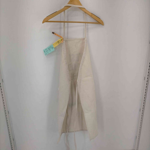 ドレスセン DRESSSEN YES GOOD JOB キャンバス地 エプロン レディース