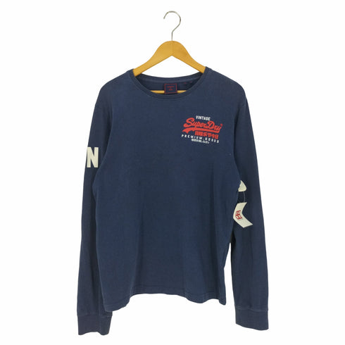 極度乾燥しなさい Superdry VL DUO ロゴプリント クルーネックカットソー メンズ import:XL