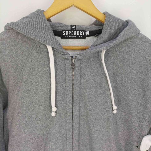 極度乾燥しなさい Superdry 霜降り ジップアップパーカー メンズ import:L