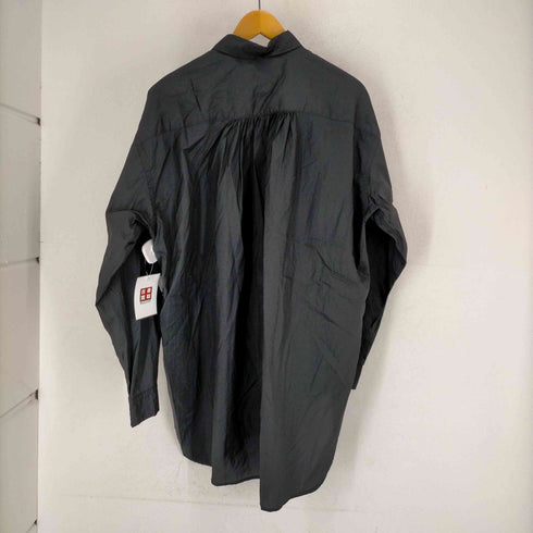 ウル URU 23SS POLYESTER - LONG SLEEVE SHIRTS - Black メンズ JPN:2