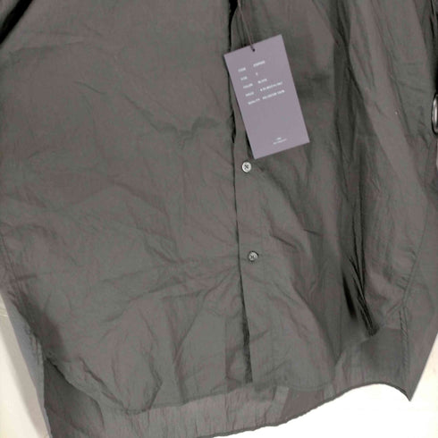 ウル URU 23SS POLYESTER - LONG SLEEVE SHIRTS - Black メンズ JPN:2