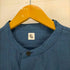 キャプテンサンシャイン KAPTAIN SUNSHINE 22SS リネンシルク混バンドカラーシャツ メンズ US:36