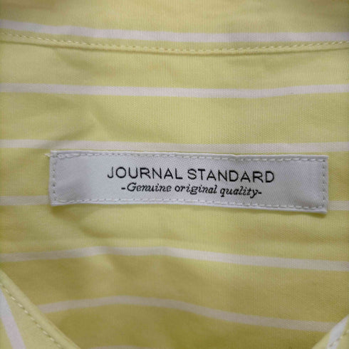 ジャーナルスタンダード JOURNAL STANDARD 23SS バンドカラーストライプシャツ メンズ JPN:M