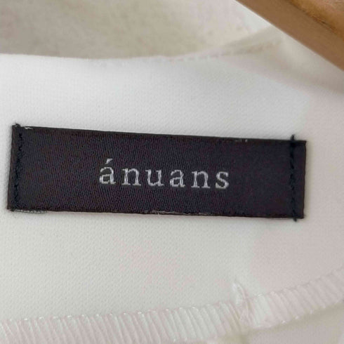 アニュアンス anuans ラッフルスリーブブラウス レディース FREE