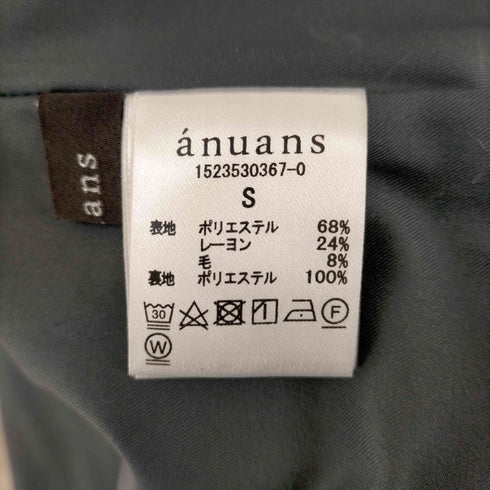 アニュアンス anuans バックヨークデザインワンピース レディース JPN:S