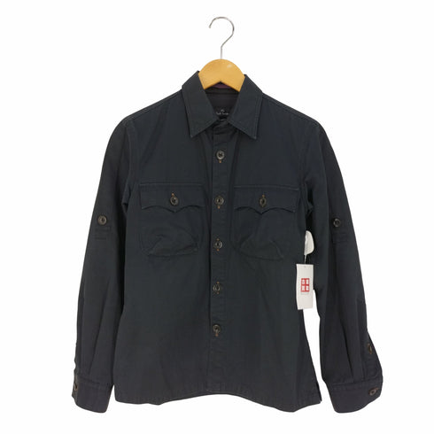 ピーエスポールスミス PS Paul Smith ウエスタンポケット シャドーストライプシャツ メンズ import:S