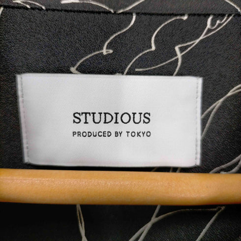 ステュディオス STUDIOUS デザイン開襟シャツ メンズ JPN:2