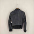 ザラ ZARA ラムレザー ライダースジャケット レディース import:M