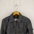 ザラ ZARA ラムレザー ライダースジャケット レディース import:M