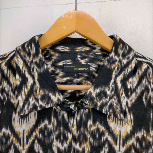 モヒート MOJITO リネン100チャイナシャツ メンズ JPN:L