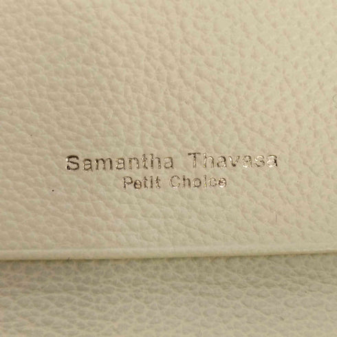 サマンサタバサプチチョイス Samantha Thavasa Petit Choice ストラップ付き 二つ折り財布 レディース