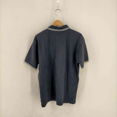 フレッドペリー FRED PERRY ワンポイント刺繍 鹿の子 ポロシャツ メンズ import:L