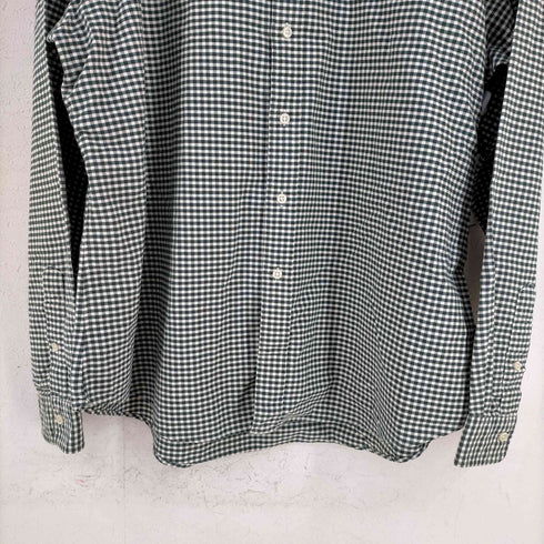 ポロバイラルフローレン Polo by RALPH LAUREN CUSTOM FIT ポニー刺繍 ギンガムチェック BDシャツ メンズ import:XXL