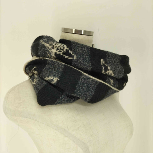 ヴィヴィアンウエストウッド アクセサリー Vivienne Westwood Accessories オーブ 総柄 バイカラー リバーシブル スヌード レディース