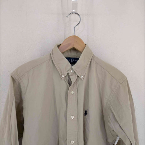 ポロバイラルフローレン Polo by RALPH LAUREN CUSTOM FIT ポニー刺繍 BDシャツ メンズ import:M