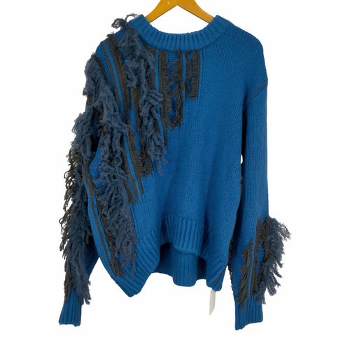 メゾンスペシャル MAISON SPECIAL Random Cut Fringe Knit レディース FREE