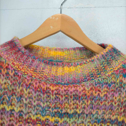 メゾンスペシャル MAISON SPECIAL Splashed Pattern Knit Wear レディース FREE