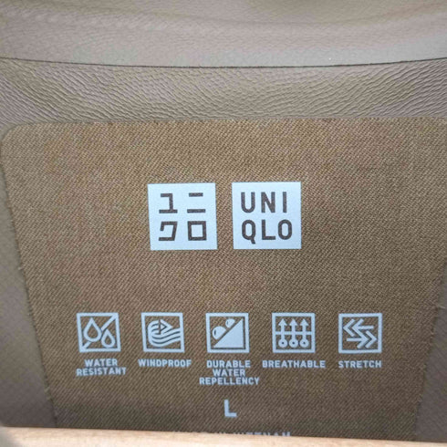 ユニクロ UNIQLO ブロックテックパーカ メンズ JPN:L