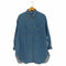 ザラ ZARA オーバーサイズシャンブレーシャツ レディース import:S