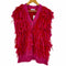 メゾンスペシャル MAISON SPECIAL Shaggy Fringe Hand Vest レディース FREE