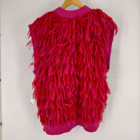 メゾンスペシャル MAISON SPECIAL Shaggy Fringe Hand Vest レディース FREE