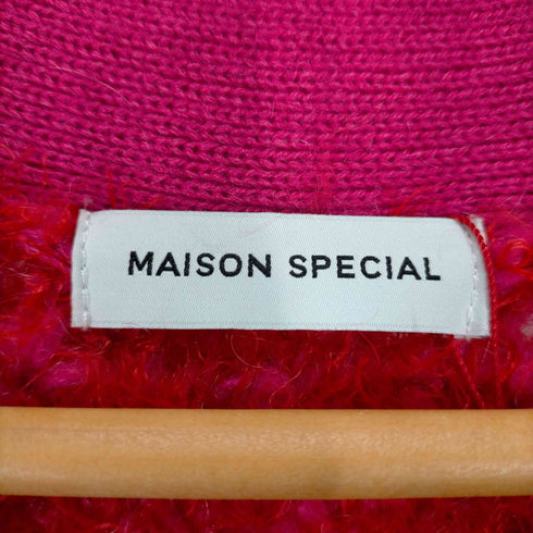 メゾンスペシャル MAISON SPECIAL Shaggy Fringe Hand Vest レディース FREE