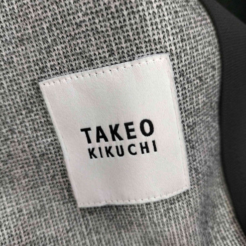 タケオキクチ TAKEO KIKUCHI ダウンファブリック ダブルジップフーデッドブルゾン メンズ JPN:3