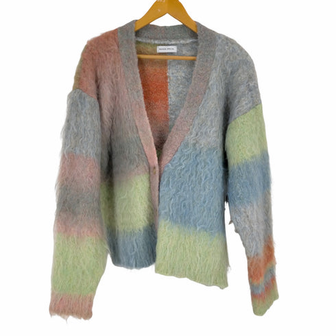 メゾンスペシャル MAISON SPECIAL Block Switching Shaggy Knit Cardigan レディース FREE