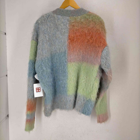 メゾンスペシャル MAISON SPECIAL Block Switching Shaggy Knit Cardigan レディース FREE