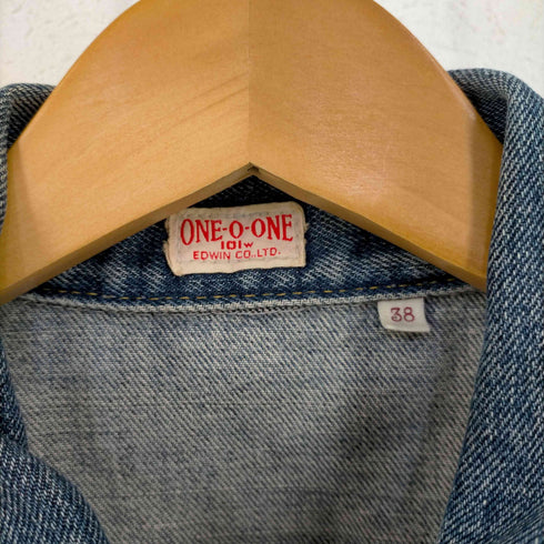 ワンオーワン ONE-O-ONE 101 日本製 セカンドモデル デニムジャケット メンズ US:38