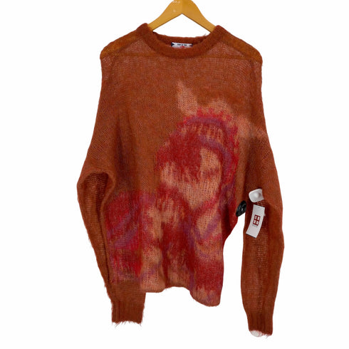 サノバチーズ SON OF THE CHEESE HORSE MOHAIR ORANGE メンズ JPN:M