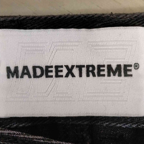 メイド エクストリーム MADE EXTREME Y2K ボンテージデストロイバギーデニム メンズ M
