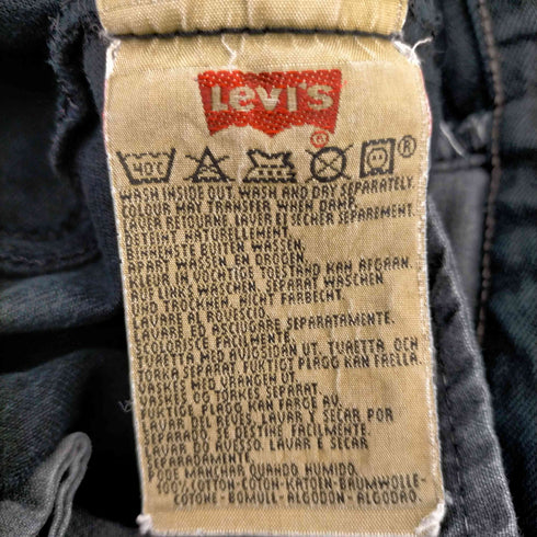 リーバイス Levis 90S USA製 501 ボタン裏546 後染め ブラックデニムパンツ メンズ W34 L32