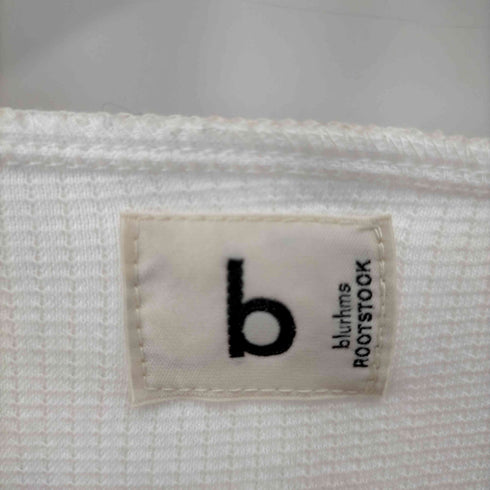 ブラームスルーツストックス blurhms ROOTSTOCK 23SS サーマルオーバーネックカットソー メンズ