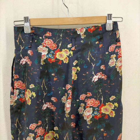 cardo fabrica 日本製 花柄ガウチョパンツ レディース FREE