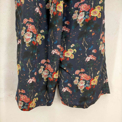 cardo fabrica 日本製 花柄ガウチョパンツ レディース FREE