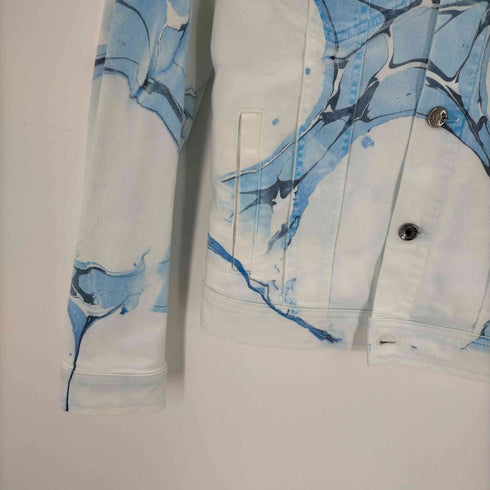 ドルチェアンドガッバーナ DOLCE&GABBANA Blanc Logo Broderie Jeans メンズ 44