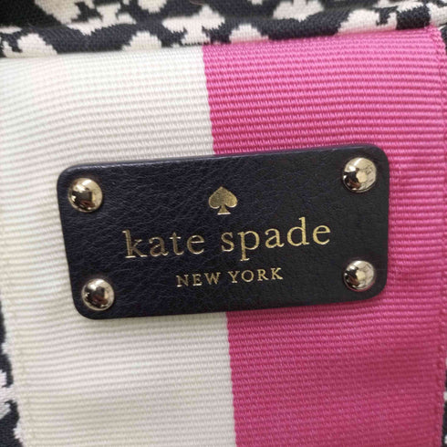 ケイトスペードニューヨーク kate spade NEW YORK Classic Spade Stevie 2WAY ショルダー 総柄 ジャガード マザーズバッグ レディース