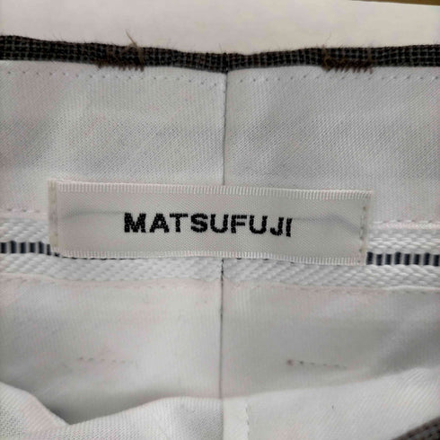 MATSUFUJI ノータックスラックスパンツ メンズ JPN:3