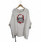 ベン タヴァニティ アンレーベル プロジェクト Ben Taverniti Unravel Project Destroyed Skull Print Jersey Sweatshirt スカルプリントダメージスウェットシャツ メンズ JPN:M