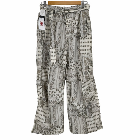 メゾンスペシャル MAISON SPECIAL 23AW Damask Jacquard Cut Snow Wide Pants メンズ JPN:0
