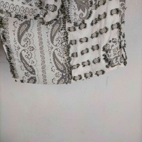 メゾンスペシャル MAISON SPECIAL 23AW Damask Jacquard Cut Snow Wide Pants メンズ JPN:0