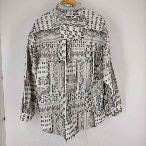 メゾンスペシャル MAISON SPECIAL Prime-Over Damask Cut Jacquard Shirt メンズ JPN:1