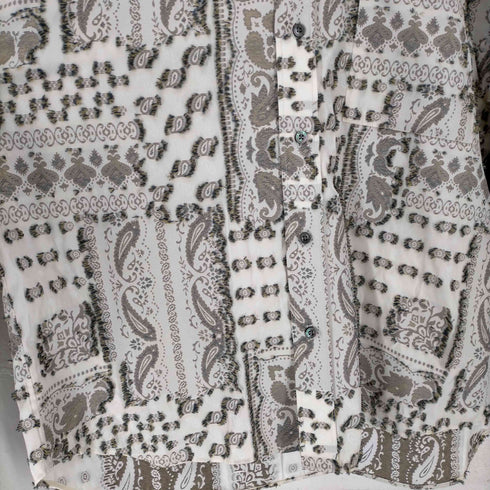 メゾンスペシャル MAISON SPECIAL Prime-Over Damask Cut Jacquard Shirt メンズ JPN:1