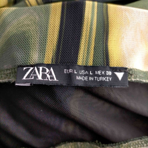 ザラ ZARA Bloggers Fav Skirt マーブル柄 スカート レディース JPN:L