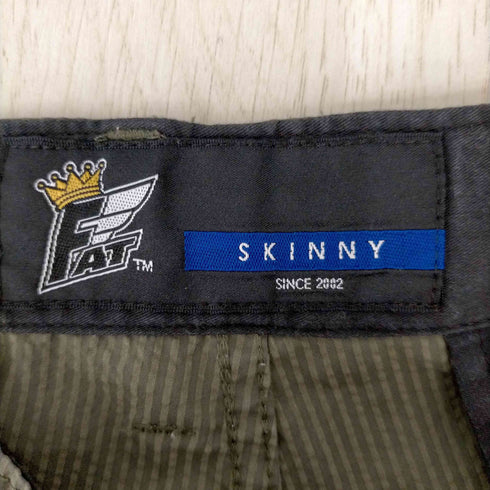 エフエーティー FAT KRINK ストレッチシアサッカー メンズ skinny