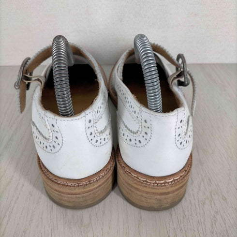 アニエスベー agnes b. ウイングチップストラップレザーシューズ レディース 38