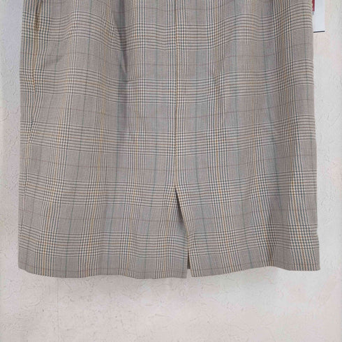 ブルックスブラザーズ BROOKS BROTHERS グレンチェック レーヨンウールスカート レディース 69-94